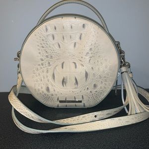 brahmin round crossbody